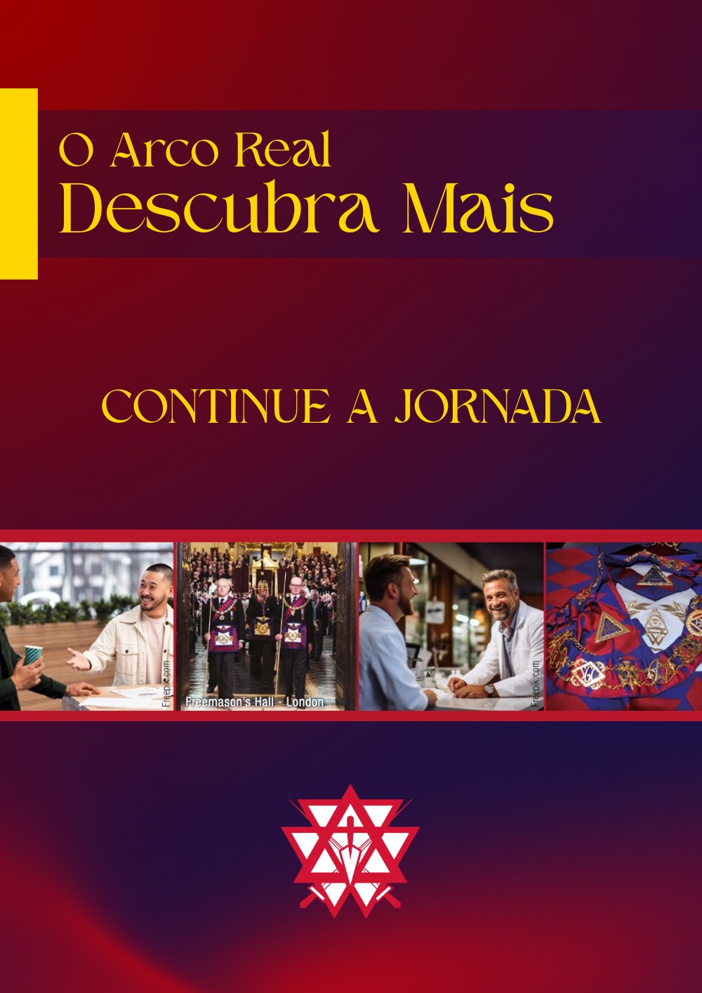 Capa do livreto O Arco Real – Descubra Mais