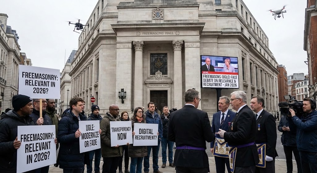 Freemasons Hall Londres - Debate UGLE